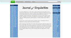 Desktop Screenshot of journalofsing.org